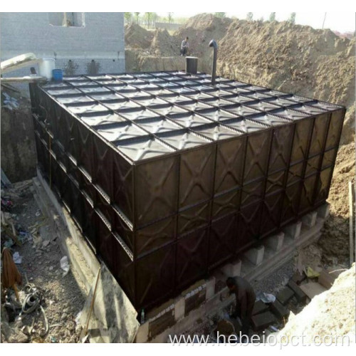 Hot Dipped Galvanized Water Tank 50 Cubic meters